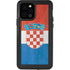 Croatia Flag Distressed iPhone 12 Pro Waterproof Case